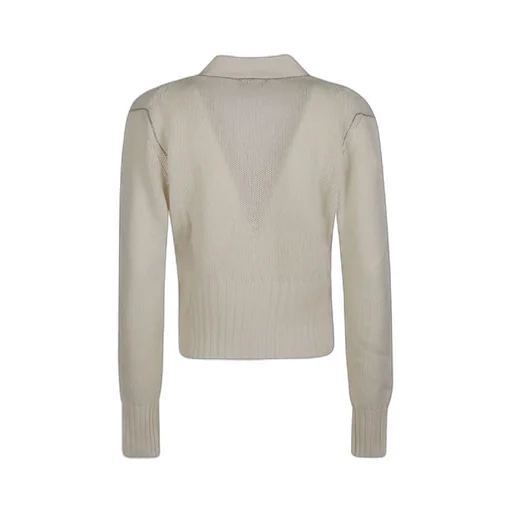 Embellished Trim V-Neck Cardigan