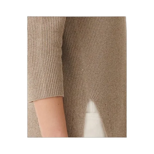 Lurex-Detailed Crewneck Jumper