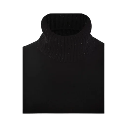 High Neck Knitted Dress