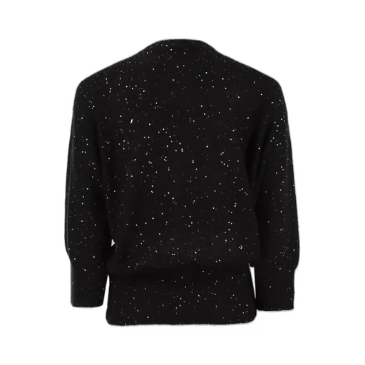 Sequin Crewneck 3/4 Sleeved Jumper