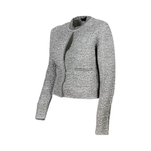 Lurex Knit Tweed Cardigan