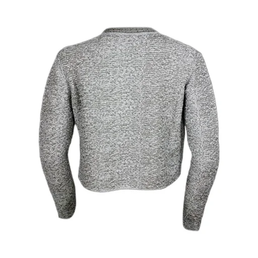 Lurex Knit Tweed Cardigan