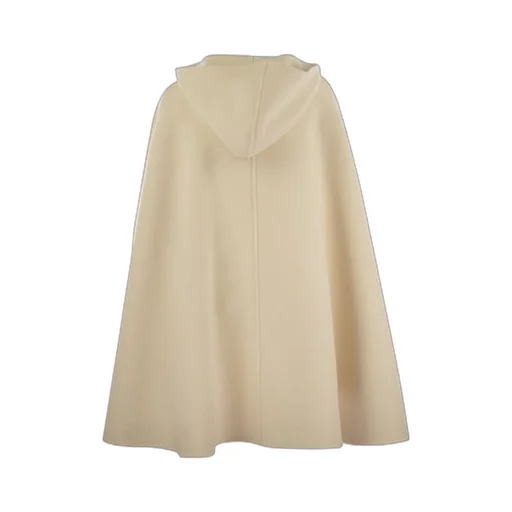 Hooded Button-Up Cape