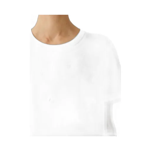 Rocks Beading Short-Sleeved Basic T-Shirt