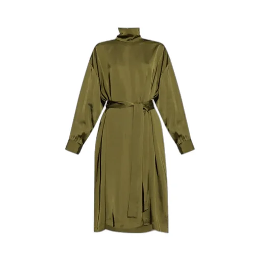Stand-Up Collar Dress