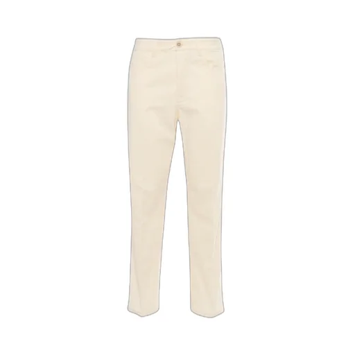 Straight-Leg Slim-Fit Trousers