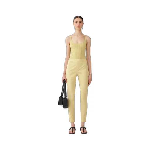 Straight-Leg Tailored-Cut Trousers