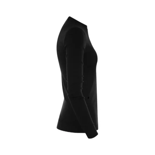 Long Sleeved Crewneck Ribbed T-Shirt