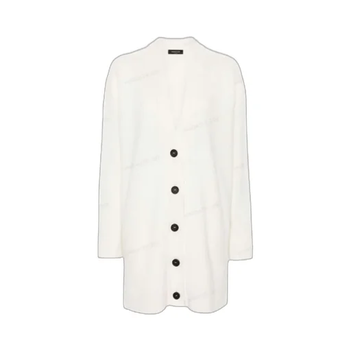 V-Neck Knitted Oversized Cardigan
