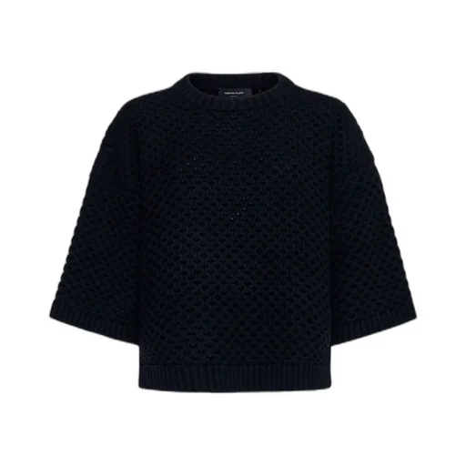 Cropped Oversized Jumper