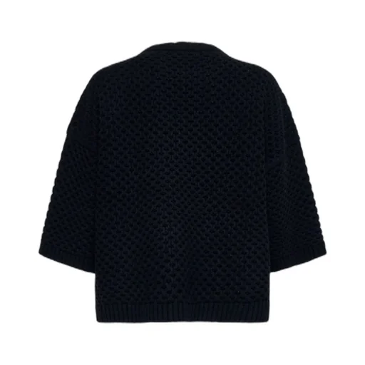 Cropped Oversized Jumper
