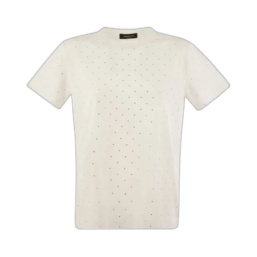 Stud Embellished Crewneck T-Shirt