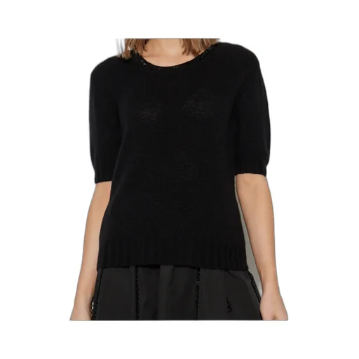 Embellished Neck Knitwear