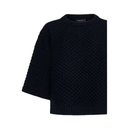 Cropped Oversized Jumper