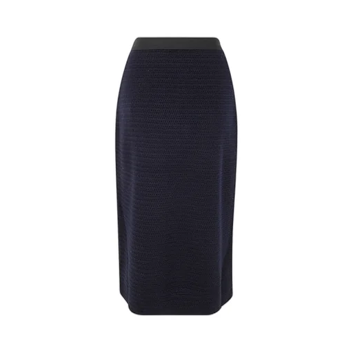Elasticated Waistband Pencil Skirt