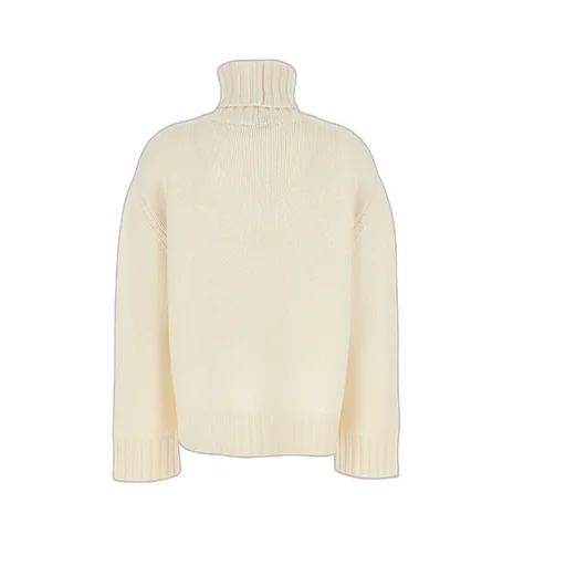 High Neck Ribbed Sweater