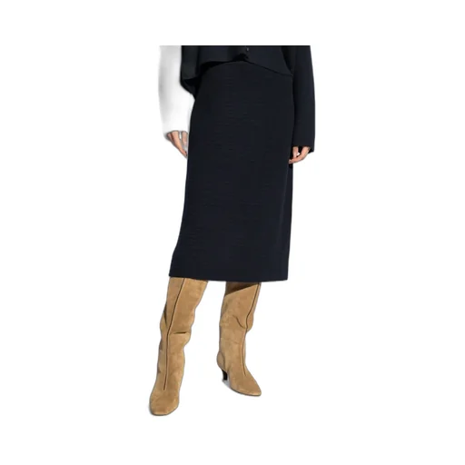 Elasticated Waistband Pencil Skirt