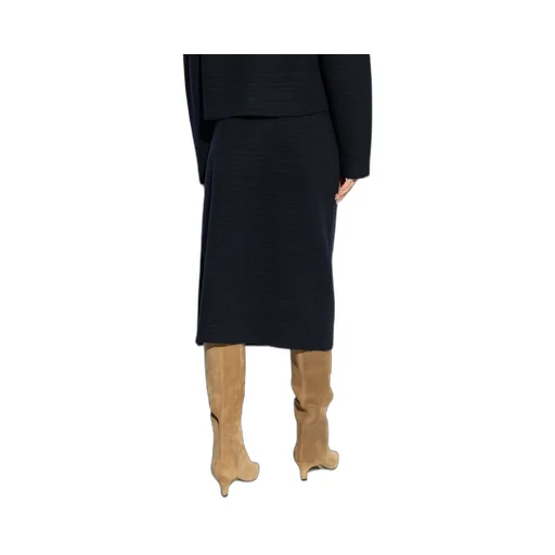 Elasticated Waistband Pencil Skirt