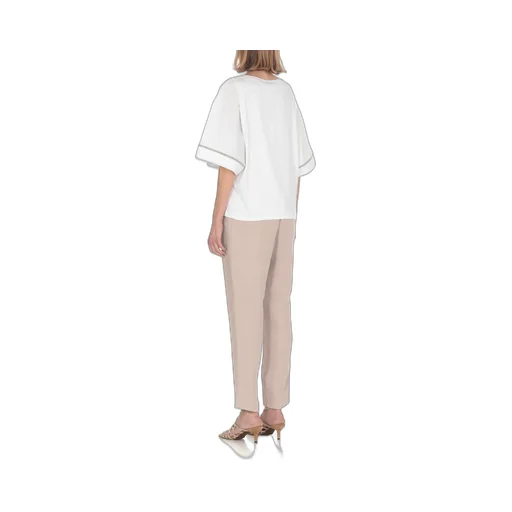 Drawstring Waist Casual Trousers