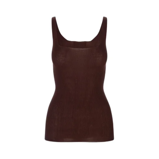 Ribbed-Knit Tank Top