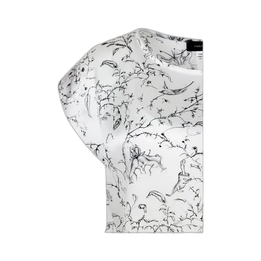 Graphic Printed Crewneck Top