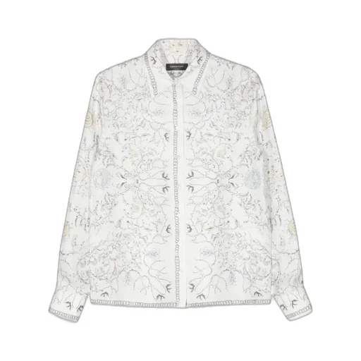 Lapel Satin Shirt