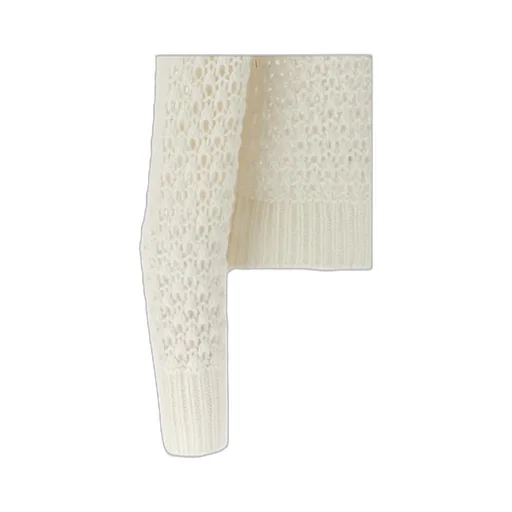 Perforated Mesh Knitted Jumper