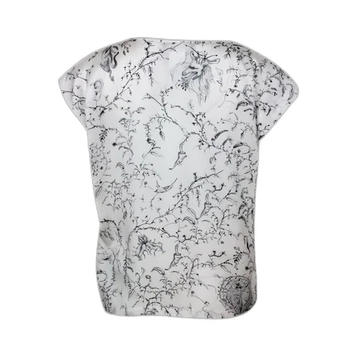 Graphic Printed Crewneck Top