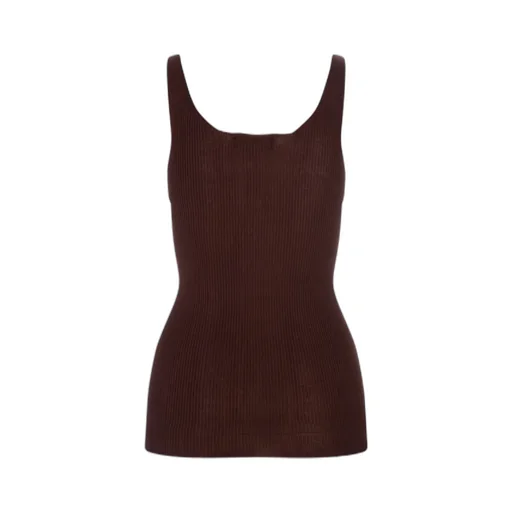Ribbed-Knit Tank Top