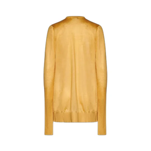 Bow-Detailed Knitted Cardigan