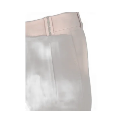 Casual Pants With Waist And Loop Straps