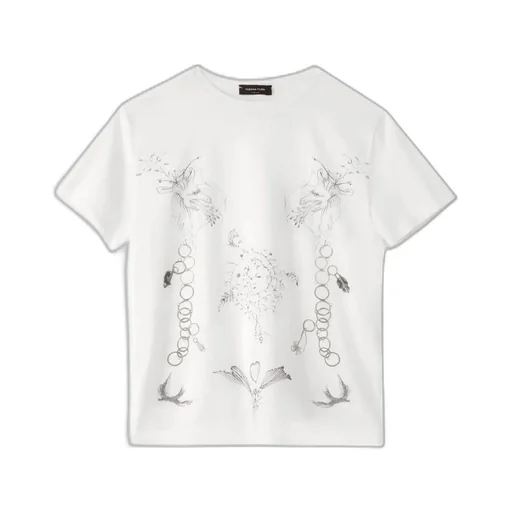 Fabula-Printed Crewneck T-Shirt