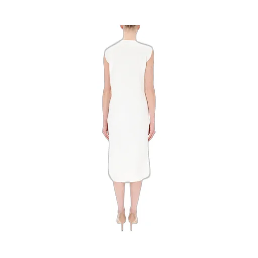 Sleeveless Knitted Midi Dress