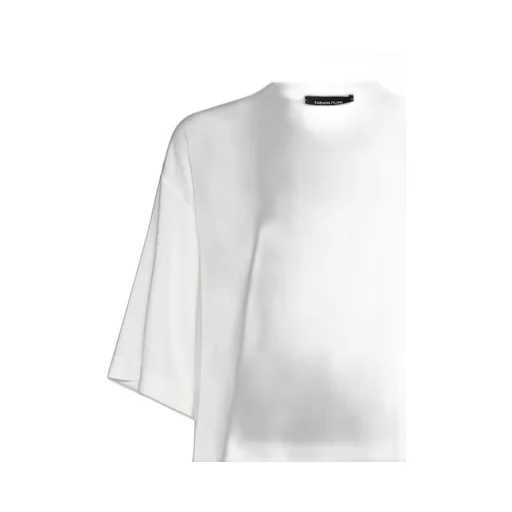 Chiffon-Crepe T-Shirt