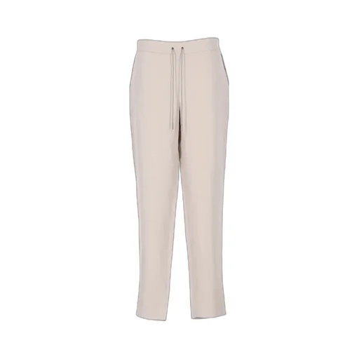 Drawstring Waist Casual Trousers