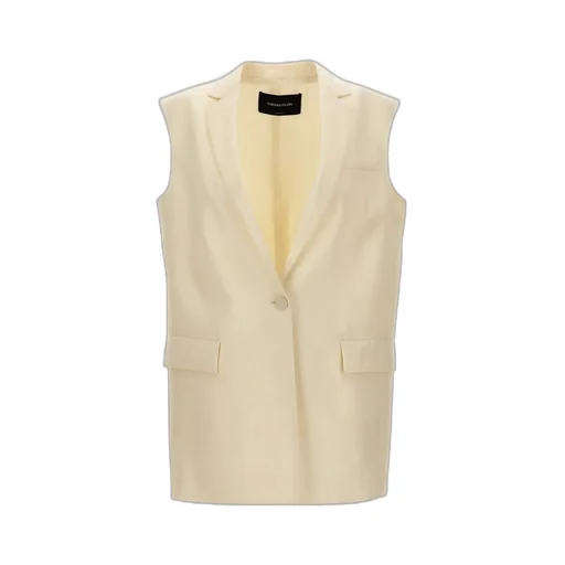 Single-Breasted Sleeveless Waistcoat