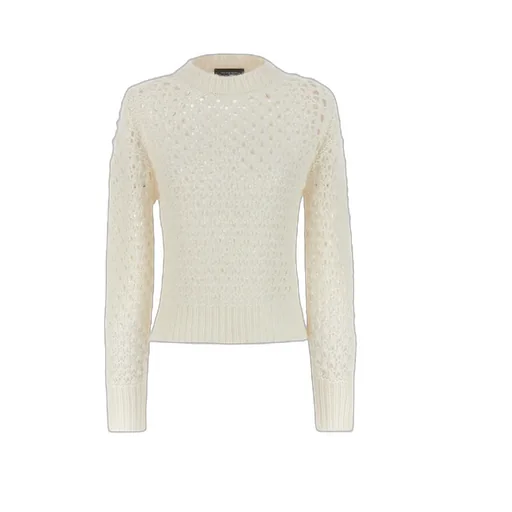 Perforated Mesh Knitted Jumper