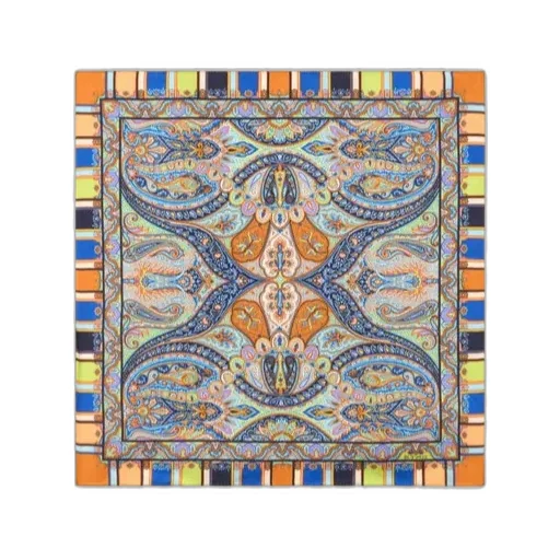 Floral Printed Square Scarf