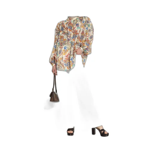 Patterned Loose Fit Shirt