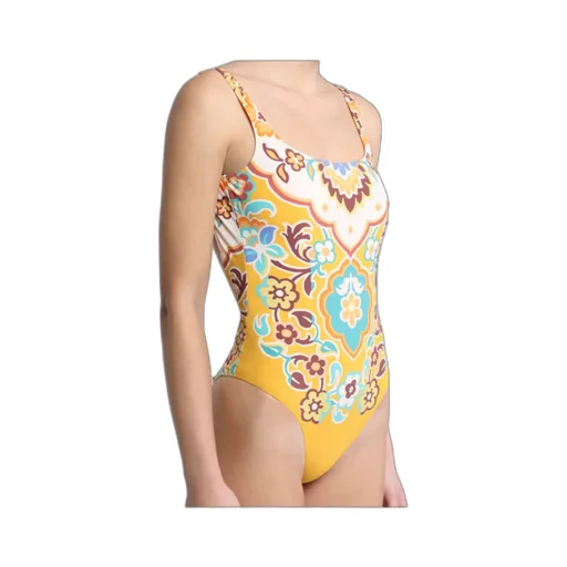 Floral Printed One-Piece Swimsuit