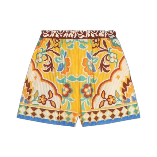 Paisley Patterned Shorts