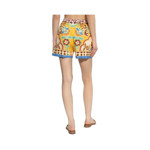 Paisley Patterned Shorts