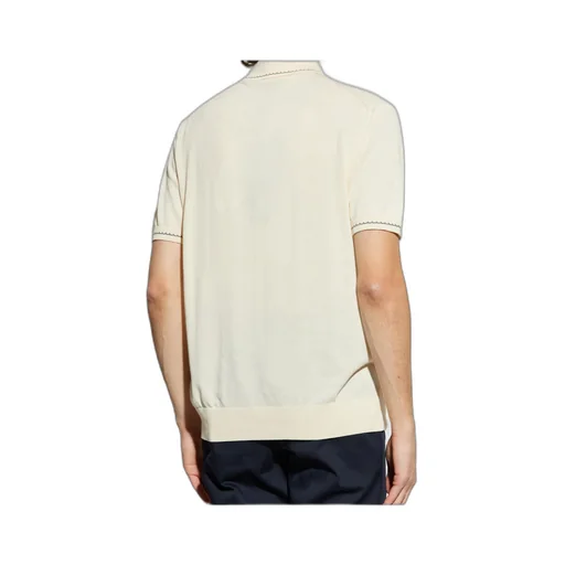 Pegaso Embroidered Knitted Polo Shirt