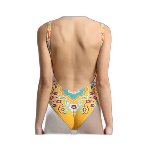 Floral Printed One-Piece Swimsuit