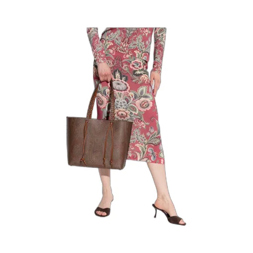 Paisley Jacquard Large Shopping Bag