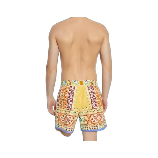 Elastic Waist Swimming Trunks