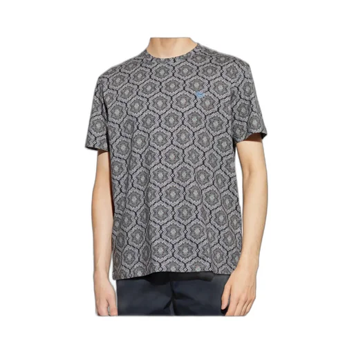 Patterned Crewneck T-Shirt