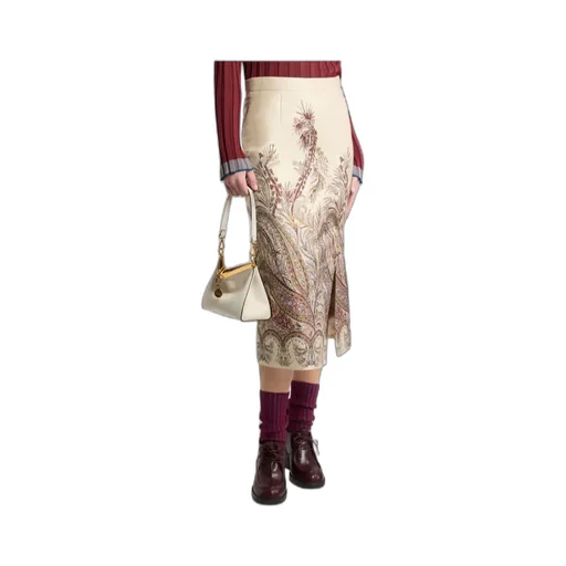 Paisley Jacquard Skirt