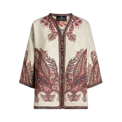 Floral Paisley Poncho