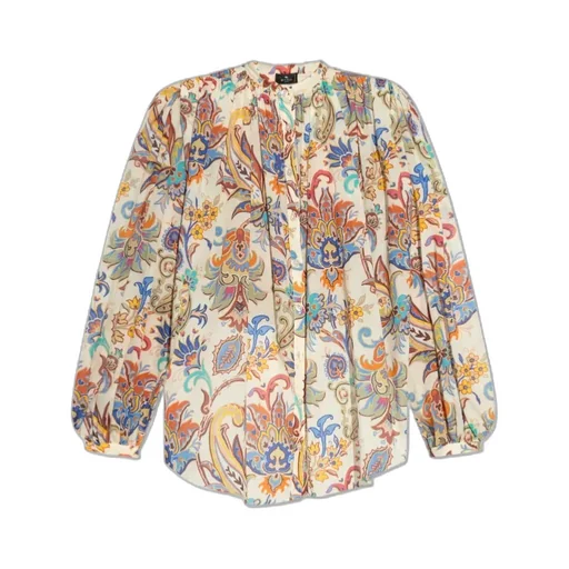 Patterned Loose Fit Shirt